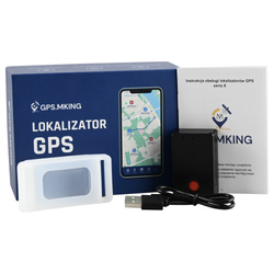 Lokalizator GPS 15 Dni Na Obrożę PSA KOTA Podsłuch ETUI MKX50