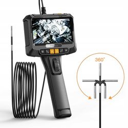 Kamera inspekcyjna endoskopowa MBG line S10 PRO 3.9mm z ruchomą głowicą i ekranem