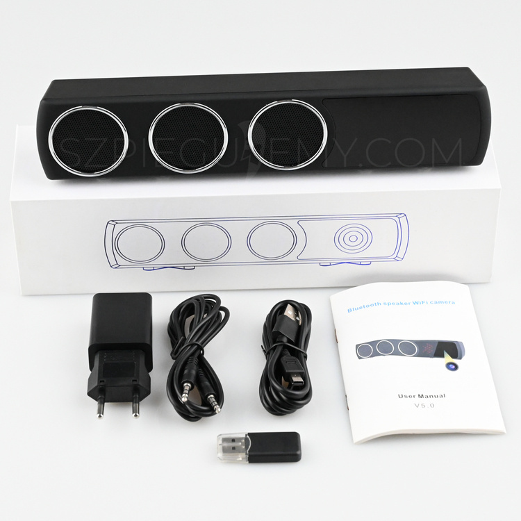 Ukryta Mini Kamera WIFI Głośnik Soundbar BT MKM9