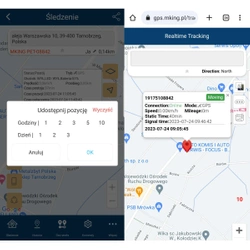 Lokalizator GPS 15 dni Magnes Śledzenie Podsłuch MK20A