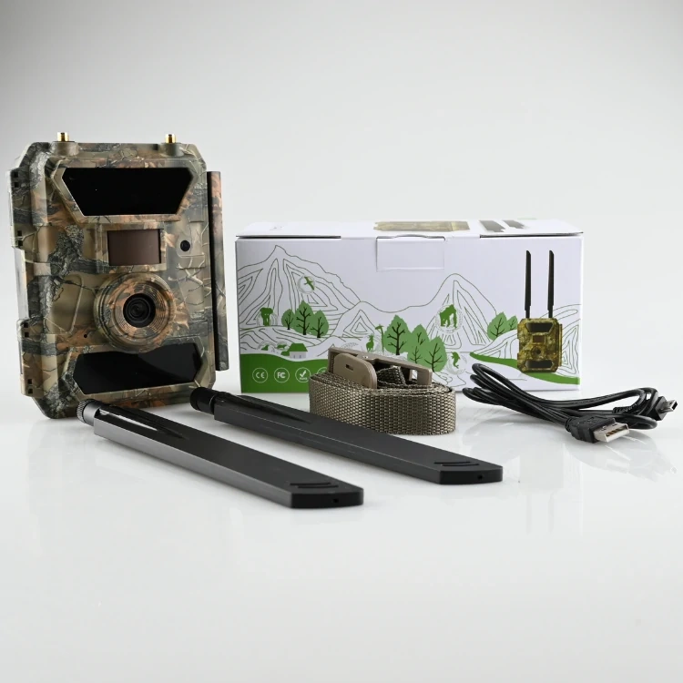 Fotopułapka GSM SF4-0CG Pro 60 GPS 24 Mpx 4G LTE – kamera leśna z podglądem na żywo i 57 diodami IR