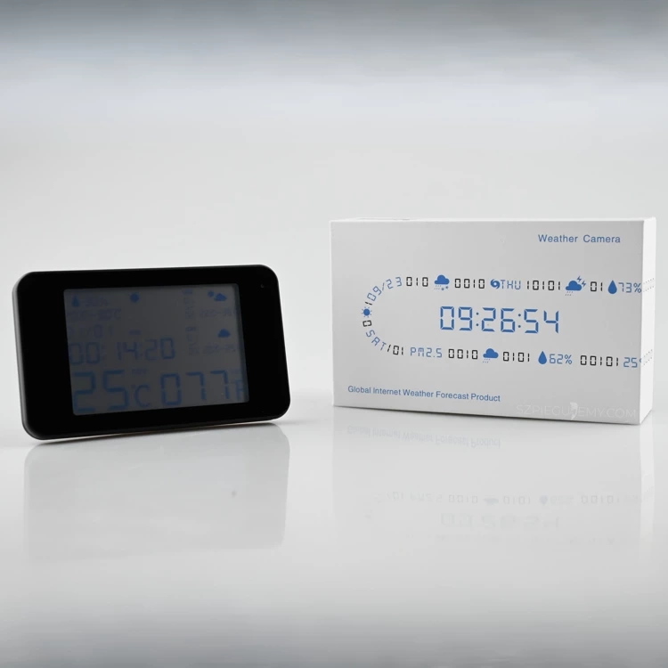 Kamera WIFI w stacji pogody detekcja ruchu, tryb nocny i podgląd na żywo WS06