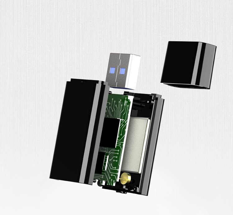 Powystawowy Podsłuch pendrive 64gb UR-01 24h nagrywania 192kbps