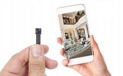 Dyskretna Mini Kamera Szpiegowska WIFI HD 235x