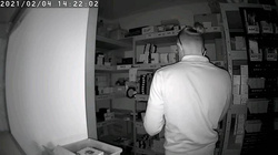 Mini kamera Zegar Budzik PIR rok na baterii LS6