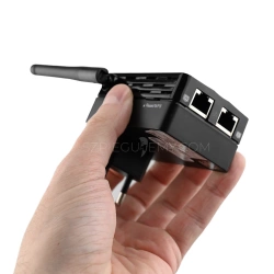 Mini Kamera WiFi Ukryta w Repeater Sieci na Żywo WE27