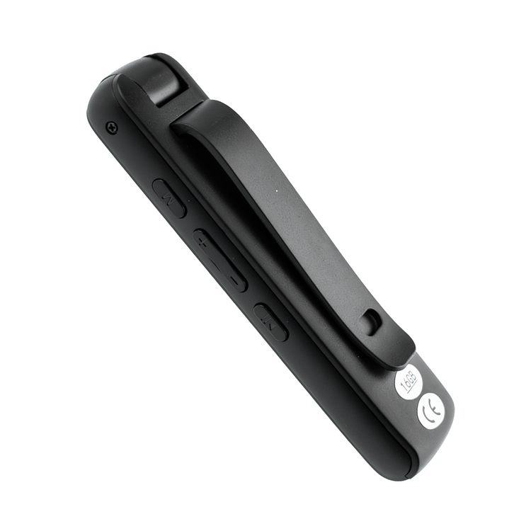 Przenośny rejestrator wideo z klipsem 1080P — noktowizja IR, obrót obiektywu 180°, 16 GB + microSD do 256 GB