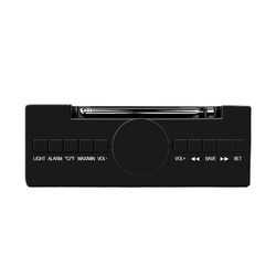 Mini Kamera obrotowa szpiegowska w radiobudziku zegarku REJM-480