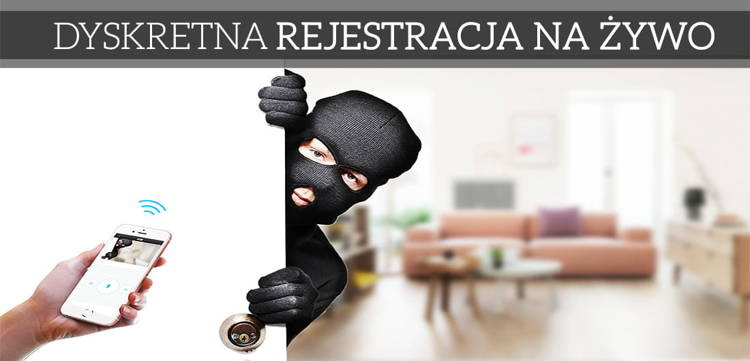 Mini kamera szpiegowska WIFI w ładowarce sieciowej, detekcja ruchu podgląd na żywo IR IP25