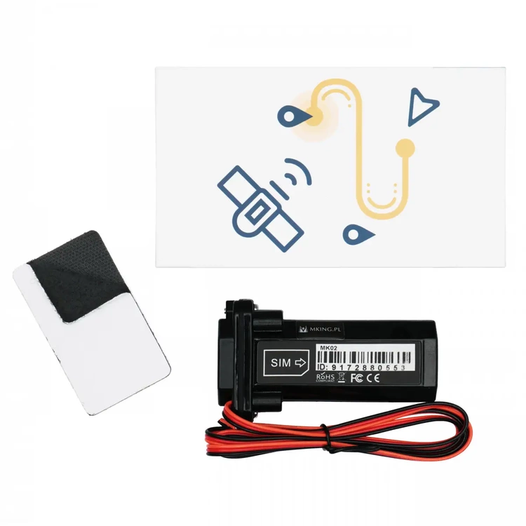 Lokalizator GPS APLIKACJA ŚLEDZENIE POJAZDU ŁODZI MK02