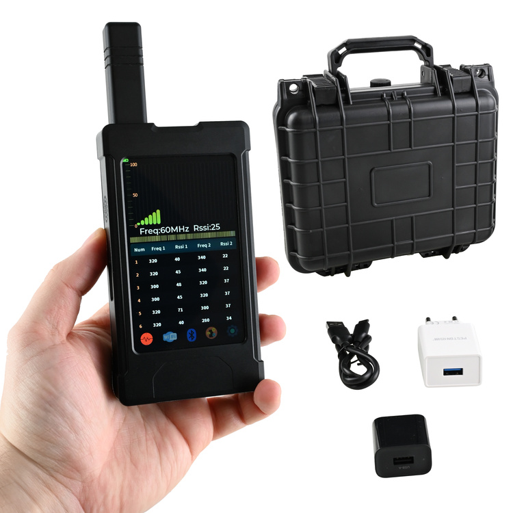 Profesjonalny wykrywacz lokalizatorów gps kamer podsłuchów X-TAG 200