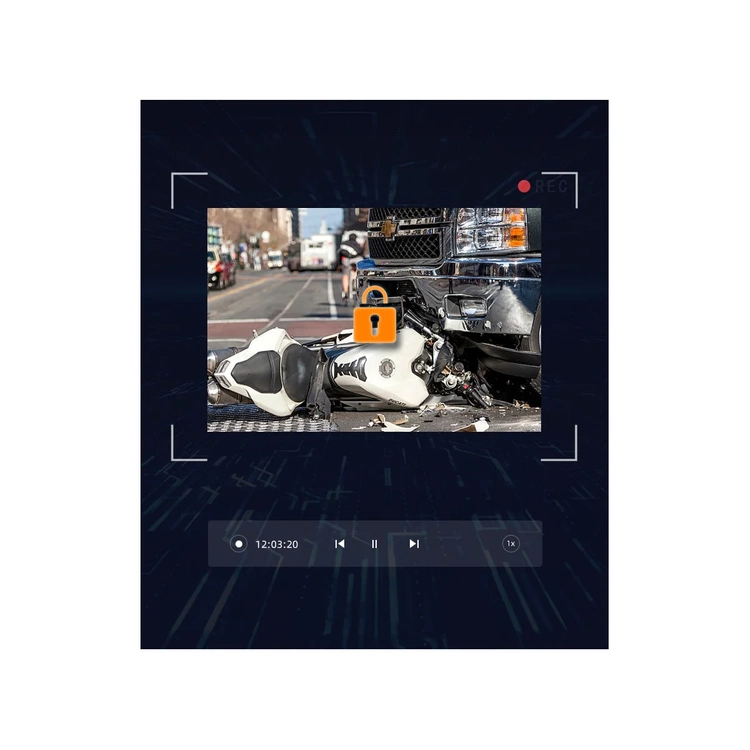 Rejestrator motocyklowy 2 kamery 1080p WiFi GPS A13 rejestrator do motocykla