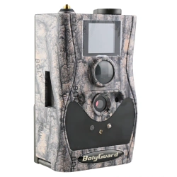 Zestaw Fotopułapka Kamera leśna HC-BG584 GSM 4g LTE 24MPX + Karta SD 32GB +8xAA + Karta SIM Starer Orange