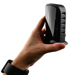 Mini Kamera Szpiegowska Ukryta w Ładowarce Sieciowej 5xUSB