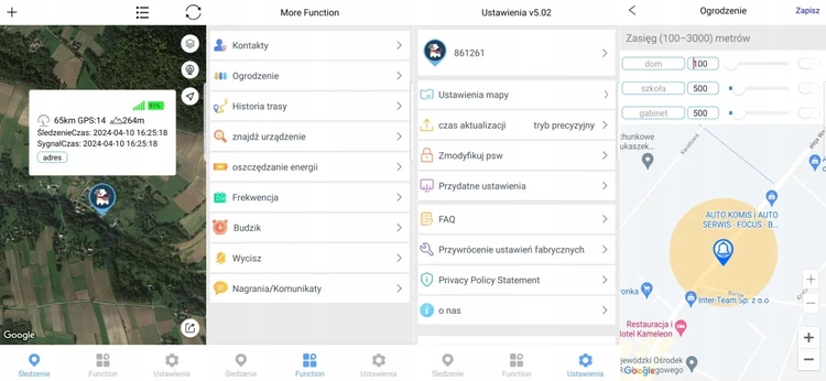 Lokalizator GPS Mini Dla Dziecka Starszej Osoby Podsłuch