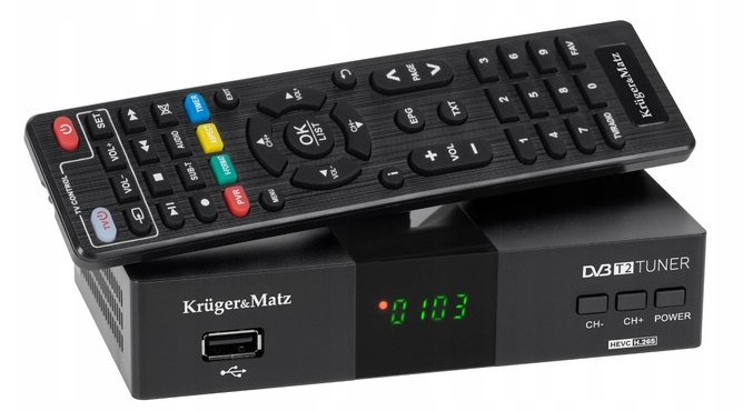 Mini Kamera WiFi Ukryta w Tunerze DVB-T2 + Karta 32GB