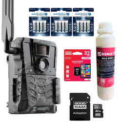 ZESTAW! Fotopułapka kamera leśna Hikmicro M15 4G LTE 10Mpx GSM