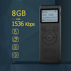 Dyktafon Podsłuch Szpiegowski DVR-818 8GB 