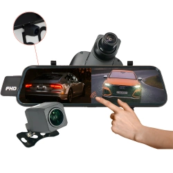 ZESTAW Kamera w lusterku wstecznym 2K HS900PRO SONY +  Lokalizator GPS 4G MK30B