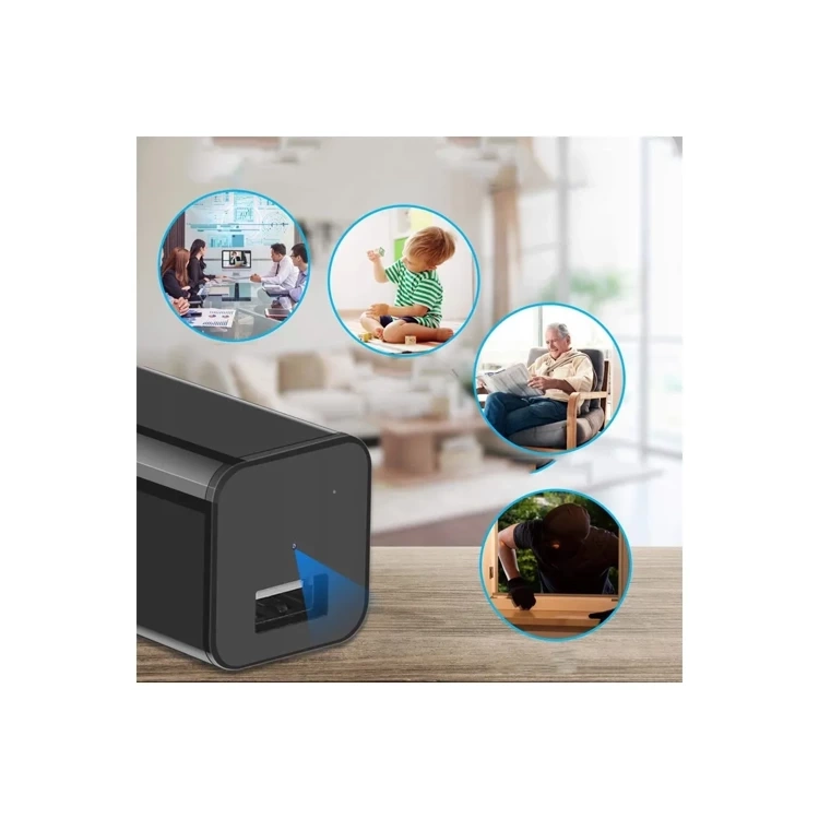 Mini Kamera Szpiegowska ukryta w Ładowarka USB Podgląd na żywo 