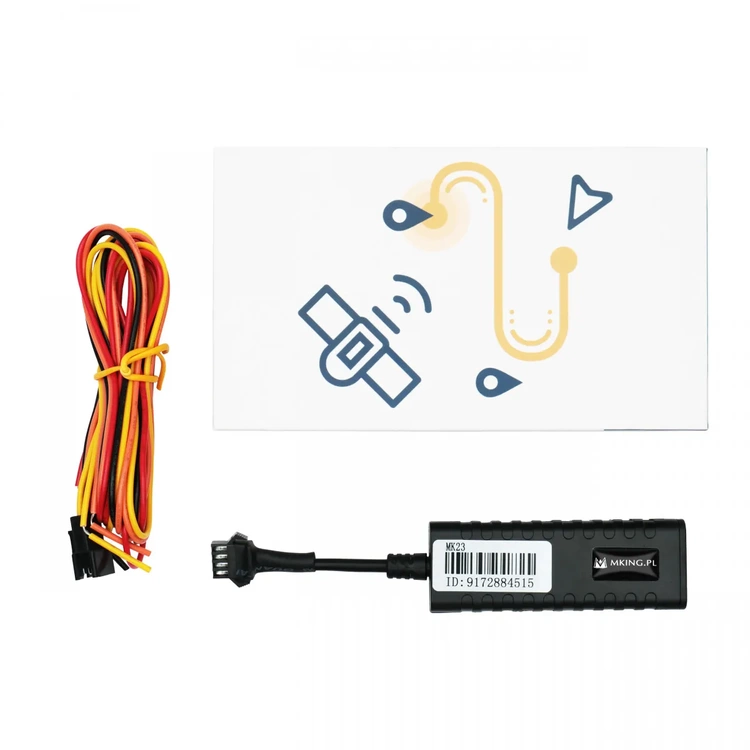 Lokalizator GPS odcięcie paliwa 8-90V MK23