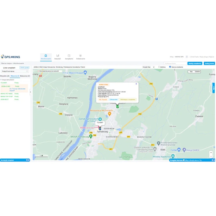 Zestaw Lokalizator GPS do lasu Wodoodporny 120 DNI 4G MK50L z Kartą SIM