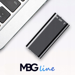 Miniaturowy Dyktafon Szpiegowski MBG Line X2 16GB