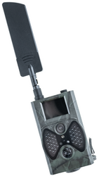 Kamera leśna HC-300M GSM — fotopułapka z czujnikiem PIR, MMS na telefon, IR 940nm bez poświaty