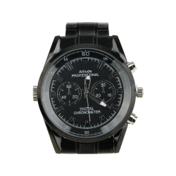 Mini kamera w zegarku dyktafon szpiegowski 32GB na rękę tryb nocny