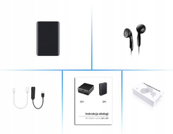 Dyktafon Podsłuch Q85 detekcja + magnes 32GB 300h