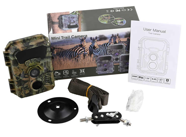 Fotopułapka RD1013 – prosta kamera leśna FullHD 20 Mpx IR 940 nm bez WiFi, IP66