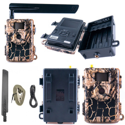 Fotopułapka Kamera leśna GPS SF4.8AES GPS PL Szyfrowanie zdjęć RODO 24 Mpx 4G LTE