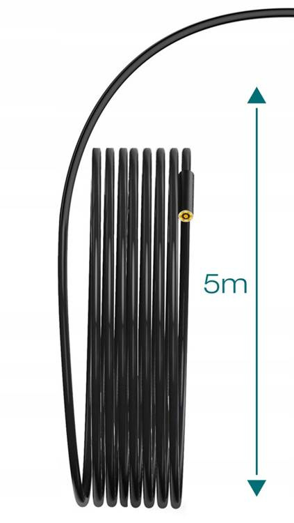 Profesjonalna Kamera Inspekcyjna Endoskop 5"Full-HD 5m ALS5005 