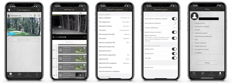 Fotopułapka gsm z podglądem na żywo TopHunt 4G LTE Tree Grain