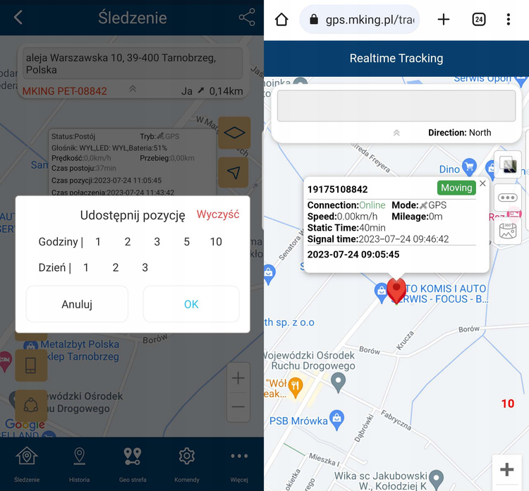 Lokalizator GPS na Rower Hulajnoga Aplikacja BIKESCOO