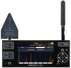 Profesjonalny wykrywacz sygnałów gsm WiFi bluetooth Protect 1217