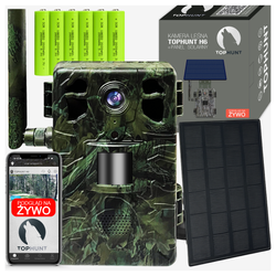 Fotopułapka gsm z podglądem na żywo TopHunt 4G LTE Green