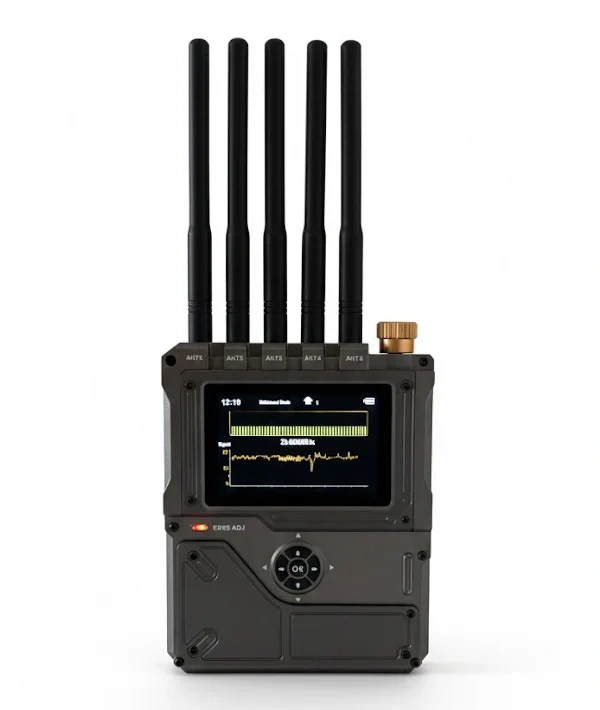 Wykrywacz sygnałów podsłuchów lokalizatorów gps kamer D8000 Max