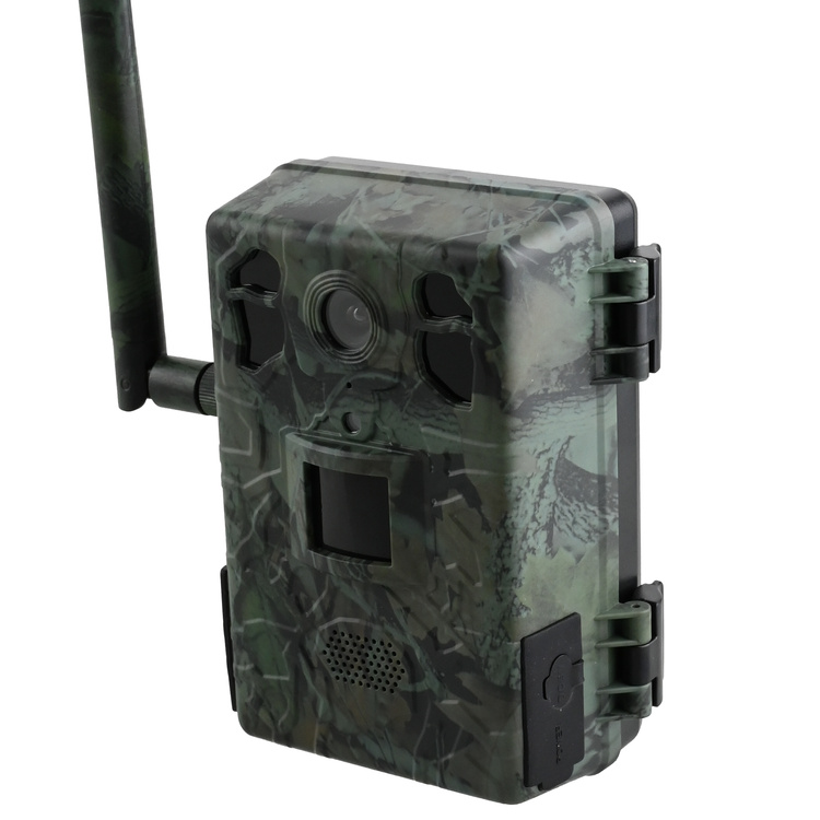 Zestaw fotopułapka gsm z podglądem na żywo TopHunt 4G LTE Green