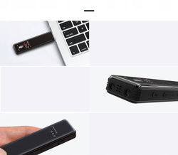 Dyktafon Szpiegowski Podsłuch cyfrowy DVR-828 / 1536Kbps 8GB detekcja