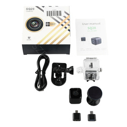 Mini kamera szpiegowska dyskretna Tryb Nocny SQ28 + Karta pamięci 32GB