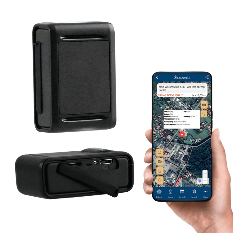 Lokalizator GPS 15 dni Magnes Śledzenie Podsłuch MK20A