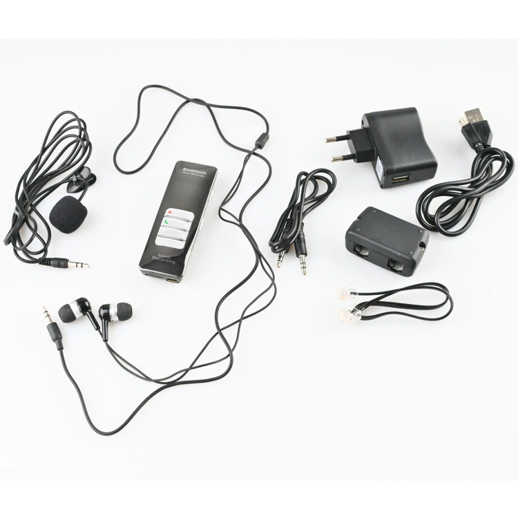 Szpiegowski Dyktafon Cyfrowy Bluetooth DVR-188 aktywacja głosowa Bluetooth 