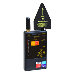 Wykrywacz podsłuchów detektor gsm WiFi bluetooth Protect 1206i