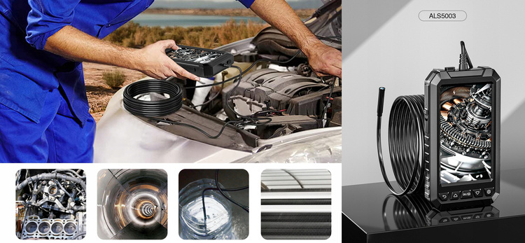 Profesjonalna Kamera Inspekcyjna Endoskop 5"Full-HD 5m ALS5005 