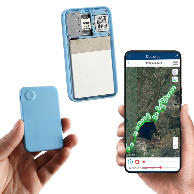 Zestaw Lokalizator GPS Mini Dla Dziecka Starszej Osoby Podsłuch z Kartą SIM
