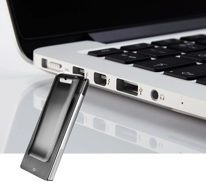 	 Mini kamera szpiegowska dyktafon UC-20 USB Full HD (produkt bez oryginalnego opakowania, urządzenie używane)