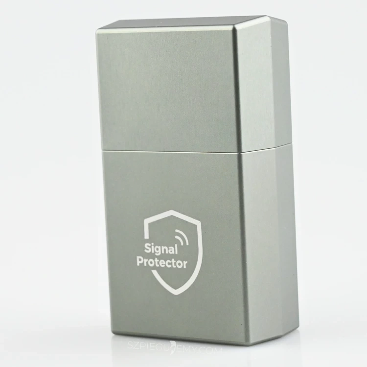 Profesjonale Etui na Kluczyk samochodowy Blokada Keyless Srebrne