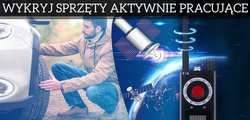 Wykrywacz podsłuchów i GPS DM-K18 ( Pluskwy, lokalizatory oraz kamery WI-FI )