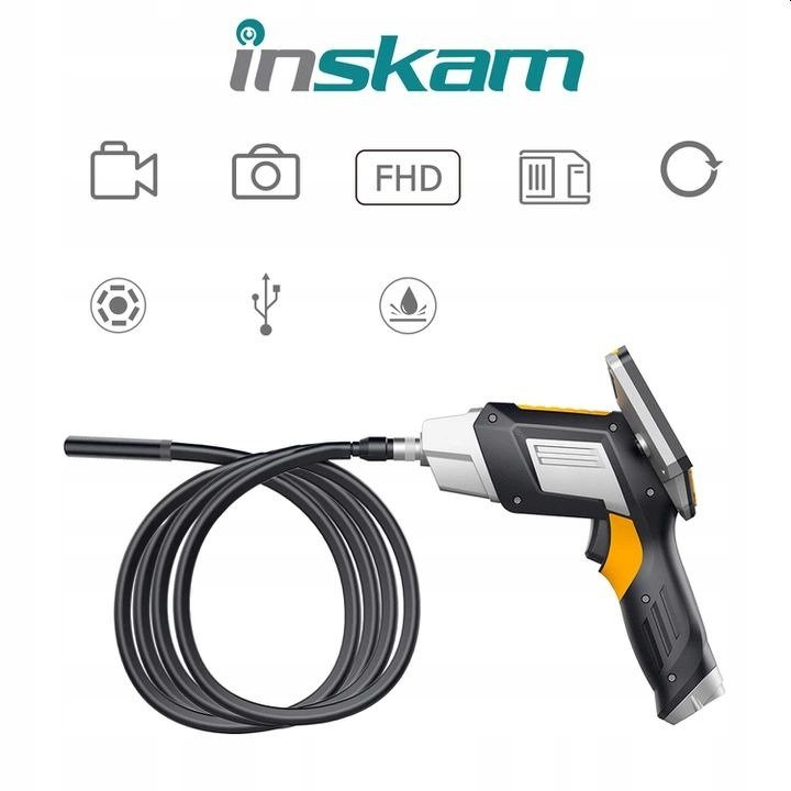 Kamera inspekcyjna/ endoskop 10M 6LED FULL HD 64GB